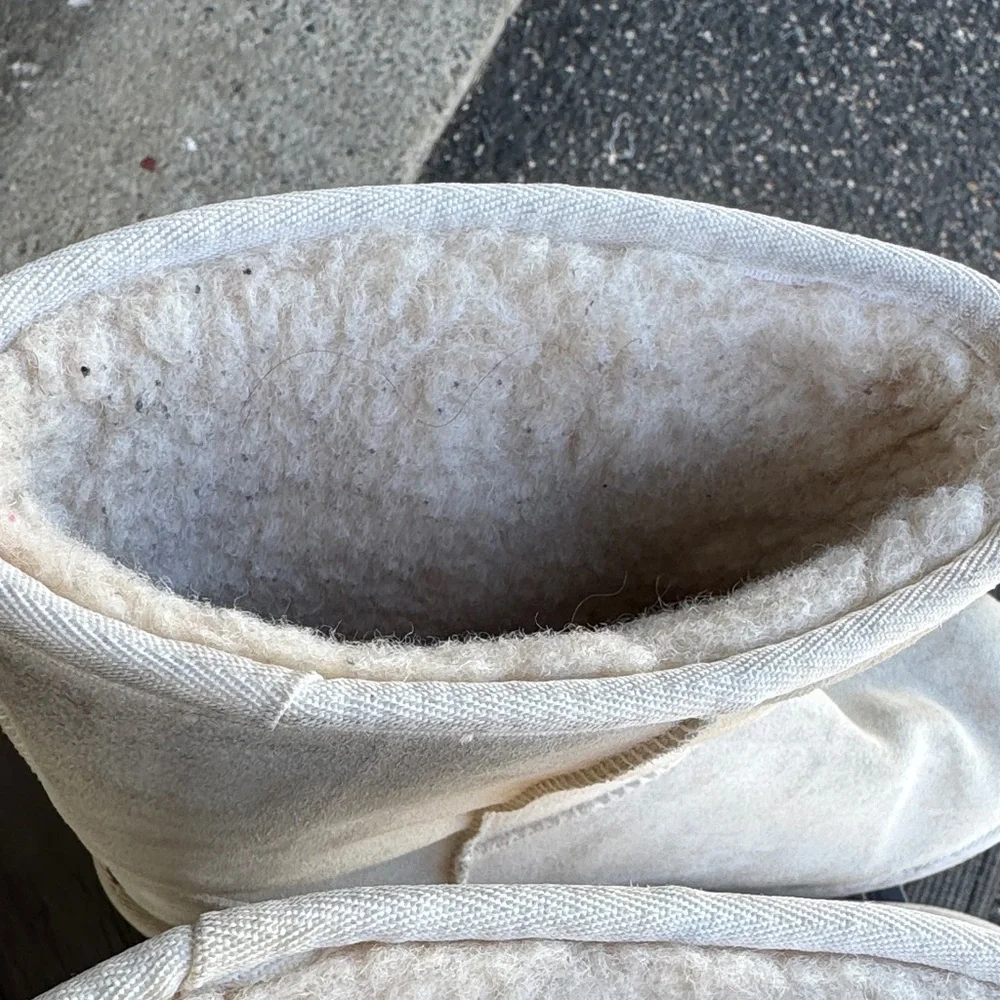 UGG Off-White Classic Boots - Picture 4 of 7